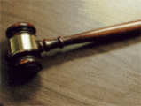 Gavel, Rosewood w/Silver